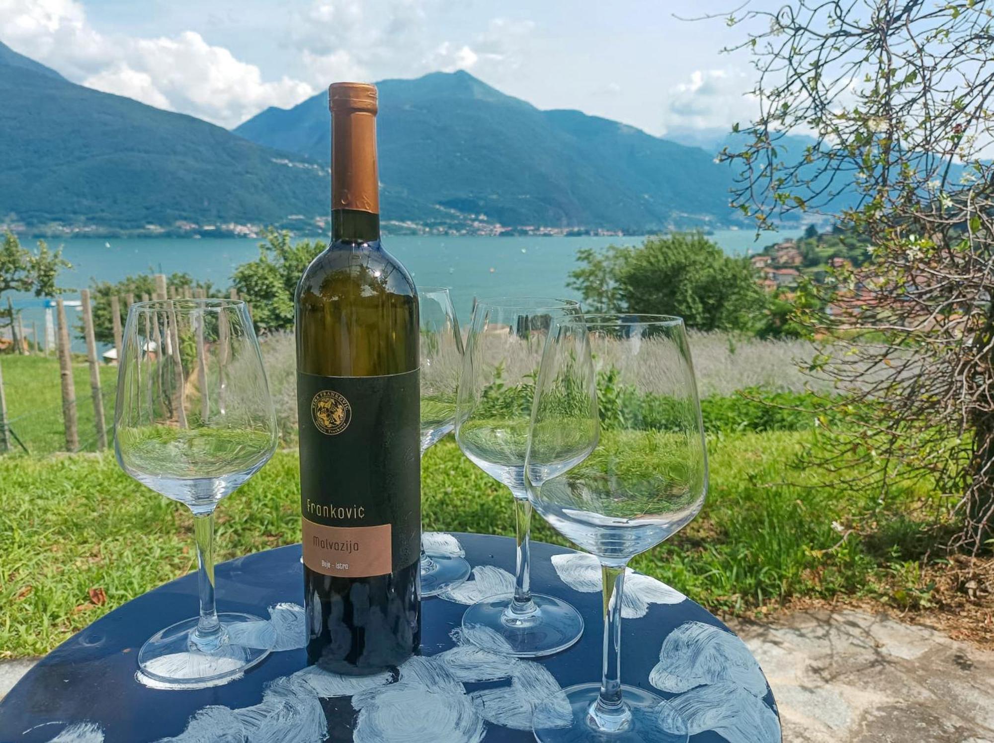 Tre Terre Ferienwohnung Pianello Del Lario エクステリア 写真